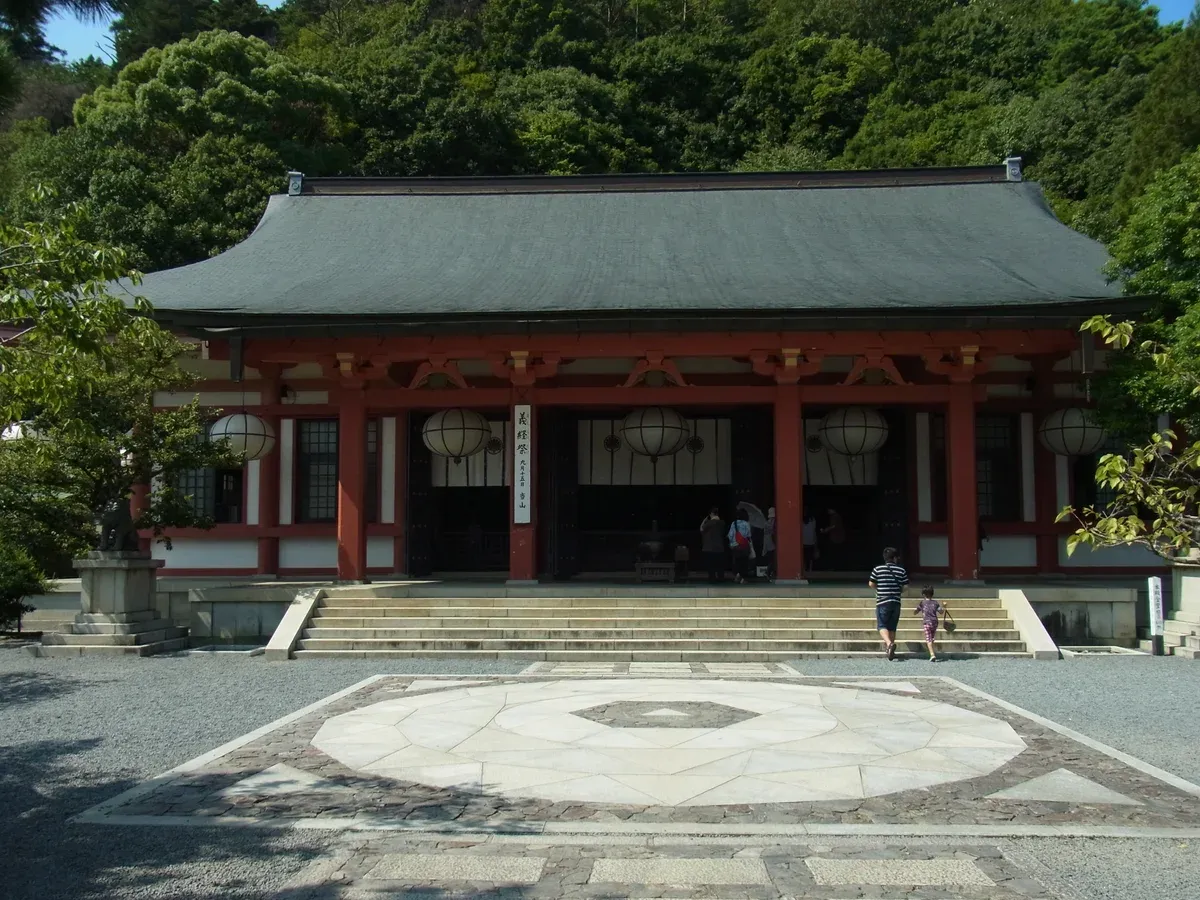 The main hall of Kurama-dera on the mountain north of the city, a day trip from Kyoto on the Eizan Railway