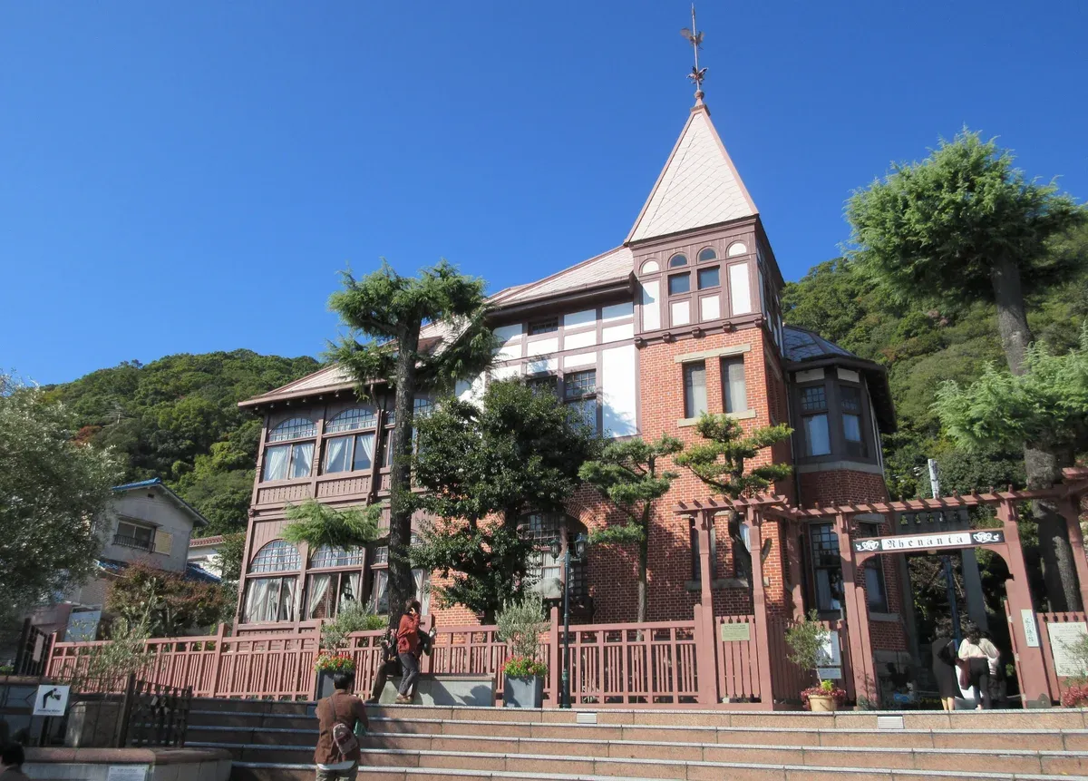 Weathercock House in Kitano on a day trip from Kyoto to Kobe